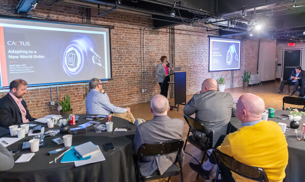 美国化学学会（american chemical society，acs）sarah tegen博士发表讲话