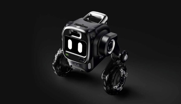 全球首款双轮足户外陪伴机器人rovar