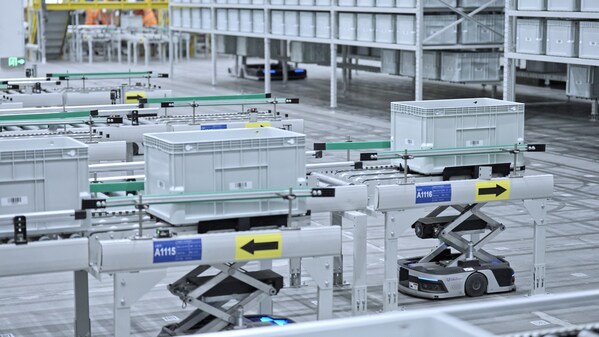 联合利华合肥ftc物流运作中心部署近120台机器人使自动化水平达到90%