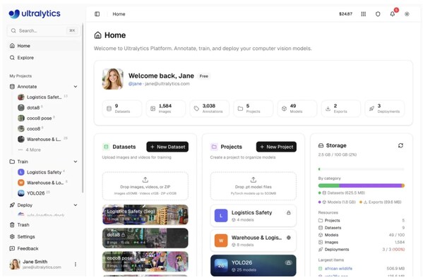 ultralytics platform
