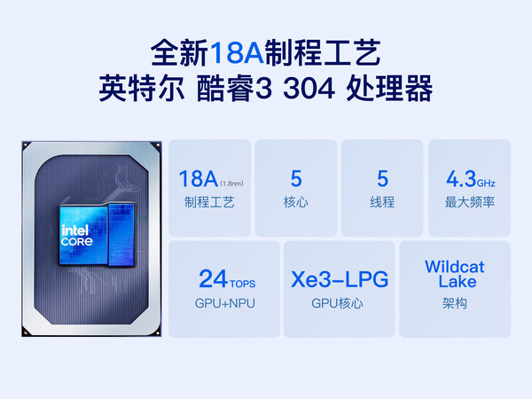 酷睿 3 304处理器核心规格 酷睿 3 304处理器核心规格